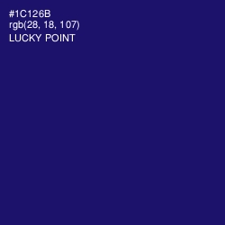 #1C126B - Lucky Point Color Image