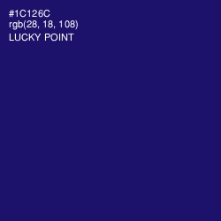 #1C126C - Lucky Point Color Image