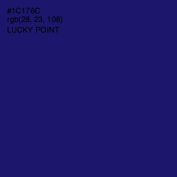 #1C176C - Lucky Point Color Image