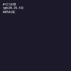 #1C192B - Mirage Color Image