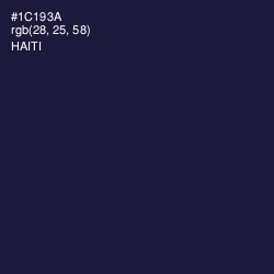 #1C193A - Haiti Color Image
