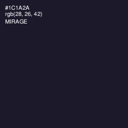 #1C1A2A - Mirage Color Image