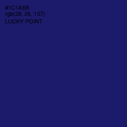 #1C1A6B - Lucky Point Color Image