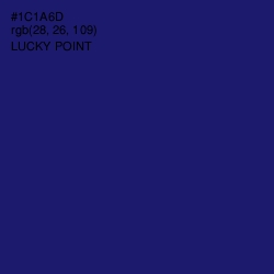 #1C1A6D - Lucky Point Color Image