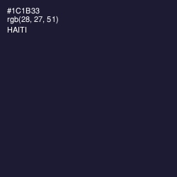 #1C1B33 - Haiti Color Image