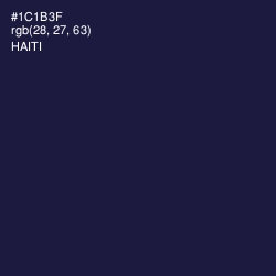 #1C1B3F - Haiti Color Image