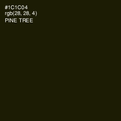 #1C1C04 - Pine Tree Color Image