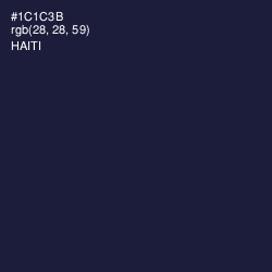 #1C1C3B - Haiti Color Image