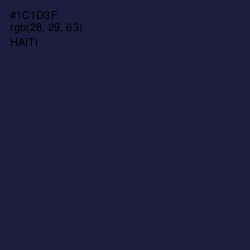 #1C1D3F - Haiti Color Image