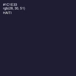 #1C1E33 - Haiti Color Image