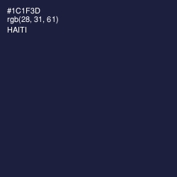 #1C1F3D - Haiti Color Image