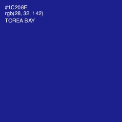 #1C208E - Torea Bay Color Image