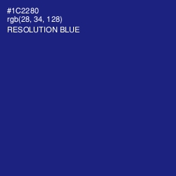 #1C2280 - Resolution Blue Color Image