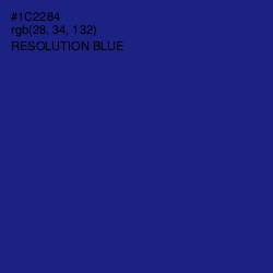 #1C2284 - Resolution Blue Color Image