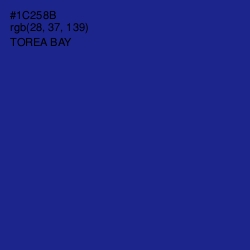 #1C258B - Torea Bay Color Image