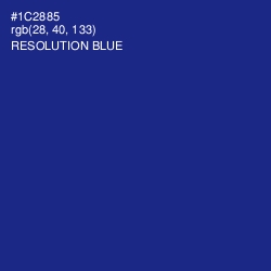 #1C2885 - Resolution Blue Color Image