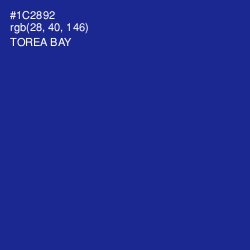 #1C2892 - Torea Bay Color Image