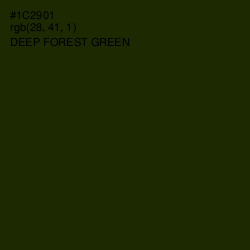 #1C2901 - Deep Forest Green Color Image