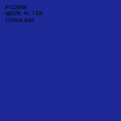 #1C2996 - Torea Bay Color Image