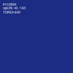 #1C2B84 - Torea Bay Color Image