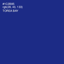 #1C2B85 - Torea Bay Color Image