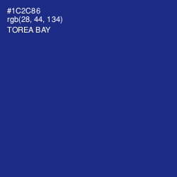 #1C2C86 - Torea Bay Color Image