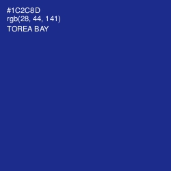 #1C2C8D - Torea Bay Color Image