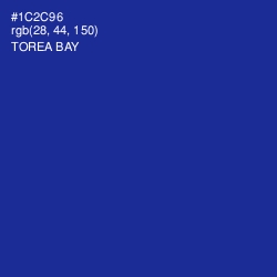 #1C2C96 - Torea Bay Color Image