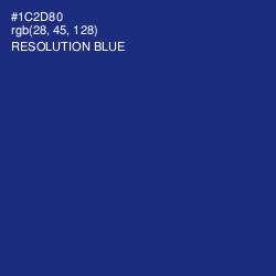 #1C2D80 - Resolution Blue Color Image