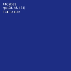 #1C2D83 - Torea Bay Color Image