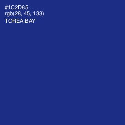 #1C2D85 - Torea Bay Color Image