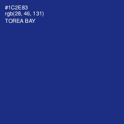 #1C2E83 - Torea Bay Color Image