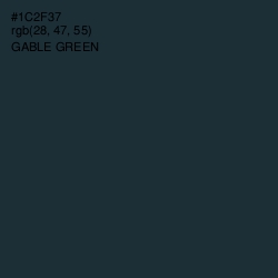 #1C2F37 - Gable Green Color Image