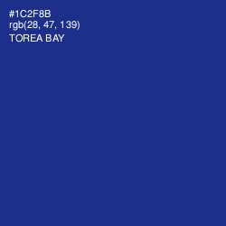 #1C2F8B - Torea Bay Color Image