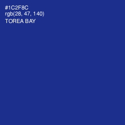 #1C2F8C - Torea Bay Color Image