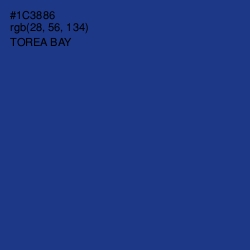 #1C3886 - Torea Bay Color Image