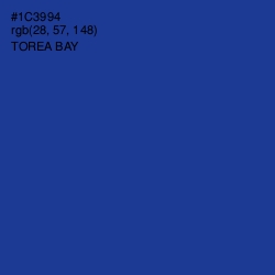 #1C3994 - Torea Bay Color Image