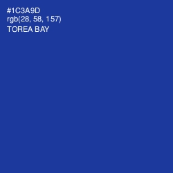 #1C3A9D - Torea Bay Color Image