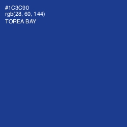 #1C3C90 - Torea Bay Color Image