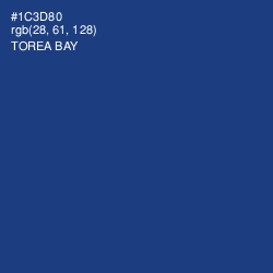 #1C3D80 - Torea Bay Color Image