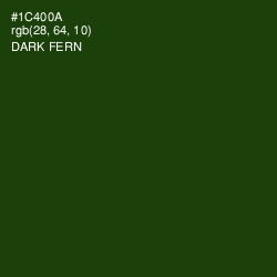 #1C400A - Dark Fern Color Image