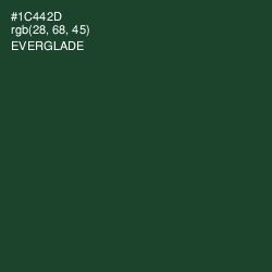 #1C442D - Everglade Color Image