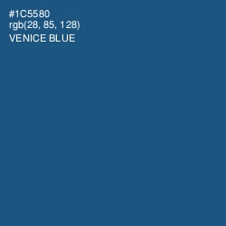 #1C5580 - Venice Blue Color Image