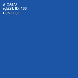 #1C55A6 - Fun Blue Color Image