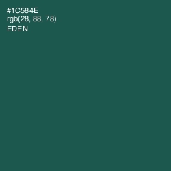 #1C584E - Eden Color Image