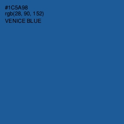 #1C5A98 - Venice Blue Color Image