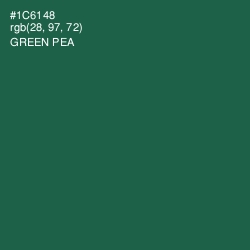 #1C6148 - Green Pea Color Image