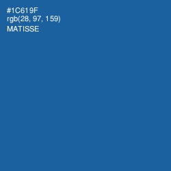 #1C619F - Matisse Color Image