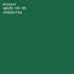 #1C6441 - Green Pea Color Image