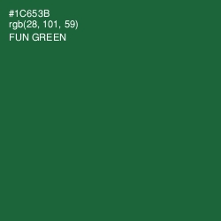 #1C653B - Fun Green Color Image